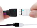 Taśma led smd 3528 rgb 5m wodoodporna pilot zestaw