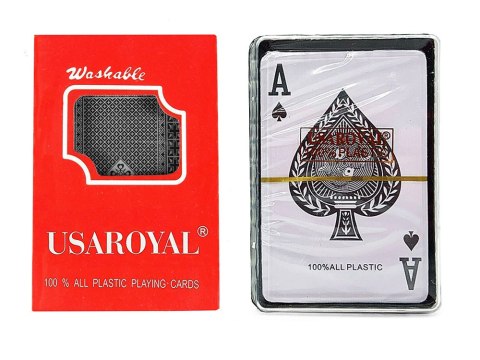 Karty do gry w pokera talia kart powlekane 54 szt