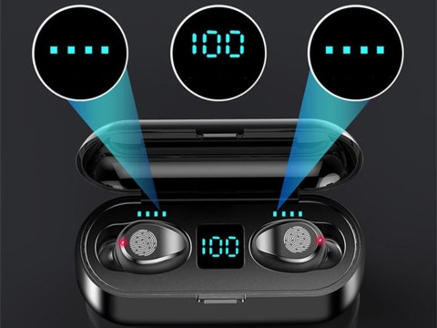 Słuchawki bezprzewodowe bluetooth f9 powerbank