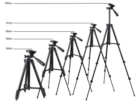 Statyw tripod pilot bluetooth uchwyt na telefon