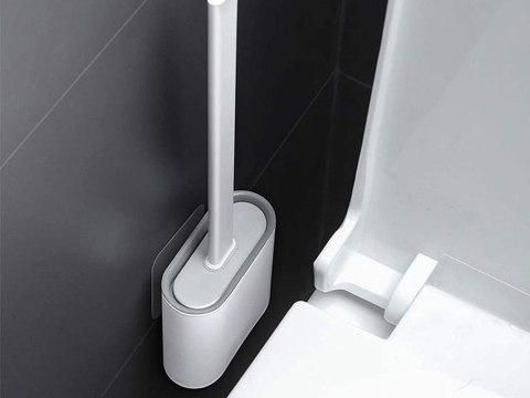 Szczotka toaletowa silikonowa do łazienki wc