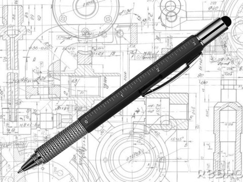 Długopis wielofunkcyjny śrubokręt multitool 6w1