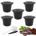 5 x kapsułki kawy nespresso wielokrotnego użytku