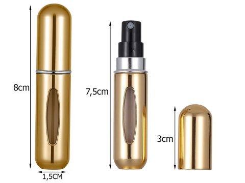 Atomizer podróżny do perfum flakon 5ml dozownik
