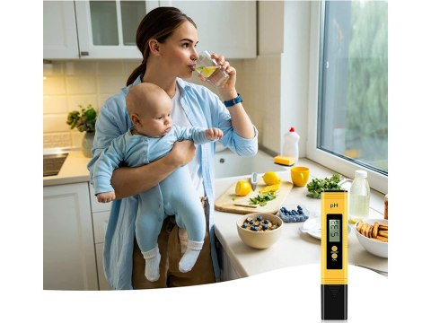 Elektroniczny miernik ph tester wody kalibracja