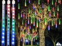 Lampki sople meteory led padający śnieg 50cm ip44