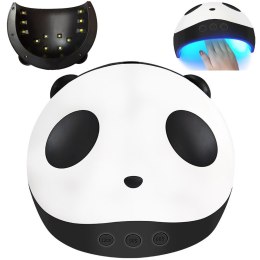 Lampa do paznokci 15 led uv hybrydy żele panda 36w