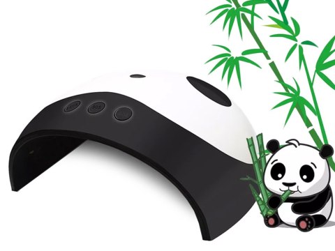 Lampa do paznokci 15 led uv hybrydy żele panda 36w