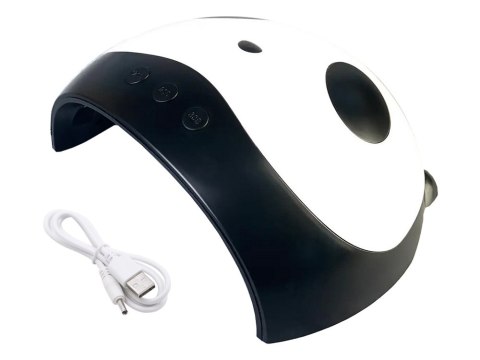 Lampa do paznokci 15 led uv hybrydy żele panda 36w
