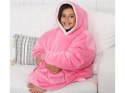 Ciepła bluza koc oversize xxl 2w1 gruba futrzak