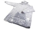 Ciepła bluza koc oversize xxl 2w1 gruba futrzak