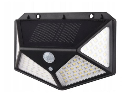 Lampa solarna 100 led z czujnikiem zmierzchu ruchu
