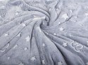 Miękki koc pled narzuta na łóżko świecący 150x180