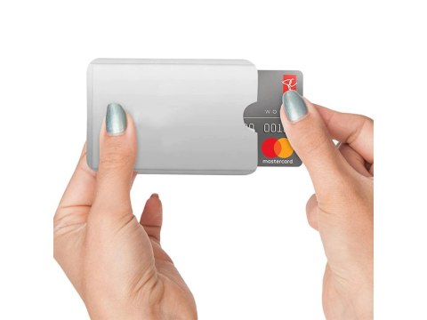 Etui na karty zbliżeniowe rfid antykradzieżowe x4