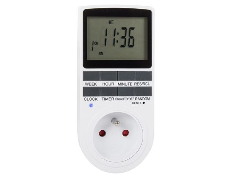 Programator czasowy wyłącznik włącznik lcd cyfrowy