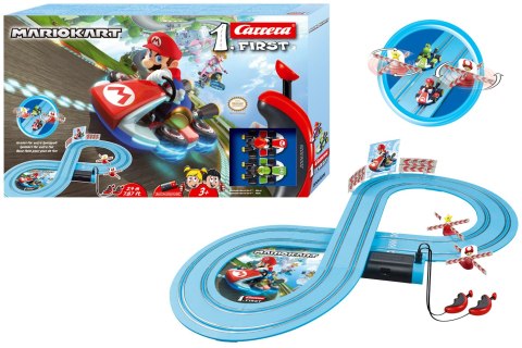 Carrera First 20063026 Nintendo Mario Kart - Mario and Yoshi 2,4m