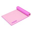 Mata do ćwiczeń 173 x 61 x 0,6 cm Neo-Sport - 19203 fioletowo-różowa
