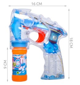 Pistolet do baniek mydlanych - zestaw