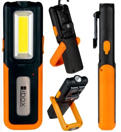 Lampa Warsztatowa Latarka Led Na Akumulator