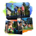Trampolina ogrodowa 14ft/435cm z siatką zewnętrzną i drabinką Neo-Sport Maszyna do baniek GRATIS