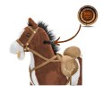 Koń Mustang ciemny brąz