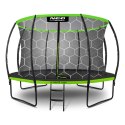 Trampolina ogrodowa profilowana 12ft/374cm z siatką wewnętrzną Neo-Sport