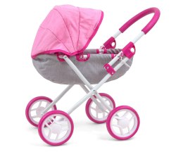 Wózek dla lalek Dori Prestige Pink