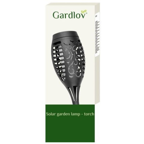 Lampa ogrodowa solarna - pochodnia
