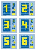 Blocks educational Little Architect - Letters and Numbers 630 el