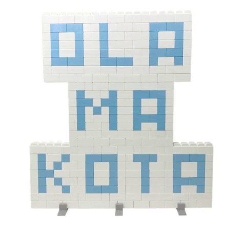 Blocks educational Little Architect - Letters and Numbers 630 el