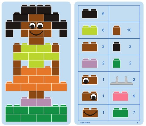 Little Architect - ArchiMates 630 el. - Blocks educational