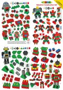 Morphun 12 Robots 465 el. - Blocks construction