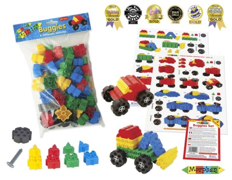 Morphun 4 Vehicles 64 el. - Blocks construction