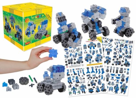 Morphun 7 Robots 80 el. - Blocks construction