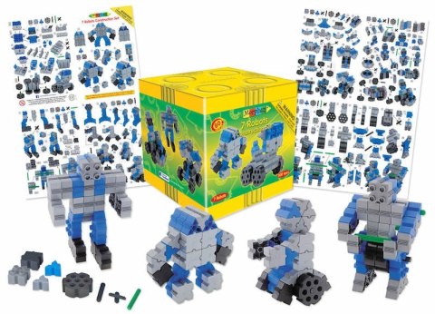 Morphun 7 Robots 80 el. - Blocks construction