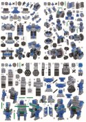 Morphun 7 Robots 80 el. - Blocks construction