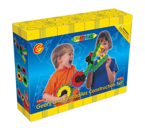 Morphun Crocodiles and gears 251 el. - Blocks construction
