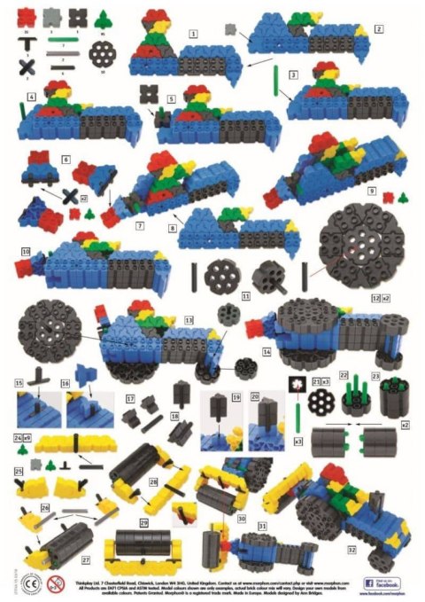 Morphun Junior Xtra 500 el. - Blocks construction