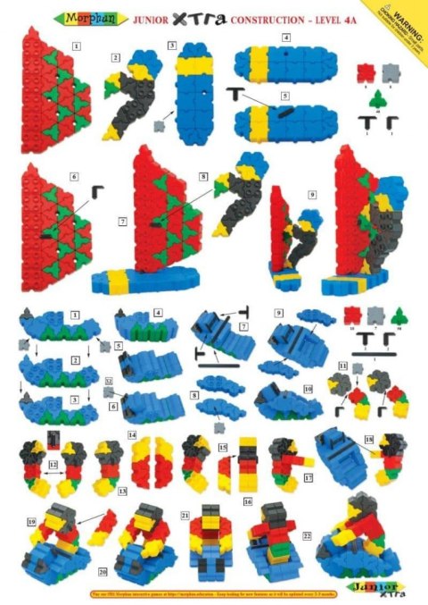 Morphun Junior Xtra 500 el. - Blocks construction