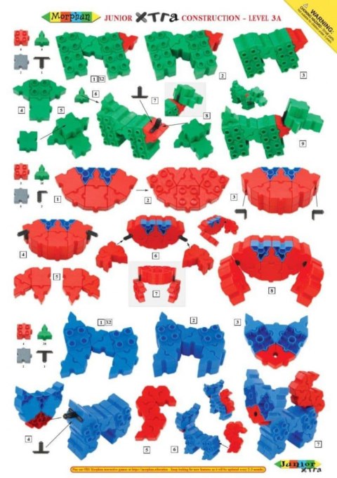 Morphun Junior Xtra 500 el. - Blocks construction