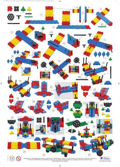 Morphun Junior Xtra 6xA3 - Instruction Set