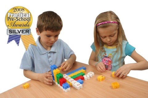 Morphun - Large math set 350 el. - blocks educational