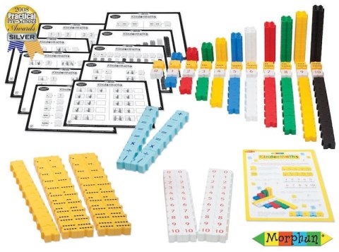 Morphun - Large math set 350 el. - blocks educational