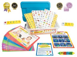Morphun - Small letters + 100 Pictures 172 el. - Blocks educational