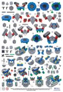 Morphun Spaceships 334 el. - Blocks construction