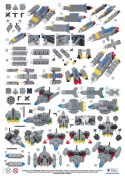Morphun Spaceships 334 el. - Blocks construction