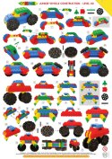 Morphun Vehicles 280 el. - Blocks construction
