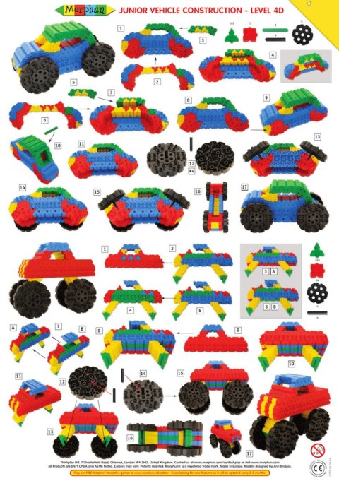 Morphun Vehicles 300 el. - Blocks construction