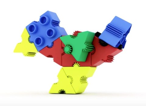 Zestaw Promocyjny klocków Morphun - Parrot 12 el.