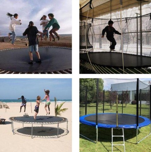 Mata do trampoliny 244cm 8FT - 48 sprężyn